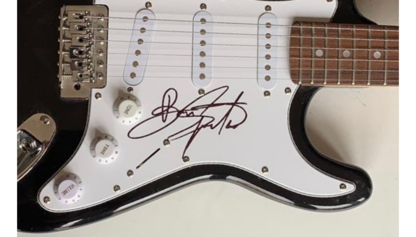 Bruce Springsteen Signed Electric Guitar
