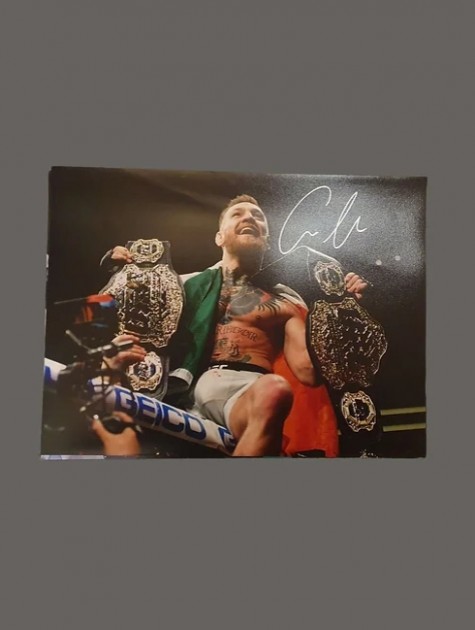 Conor McGregor's Signed Picture