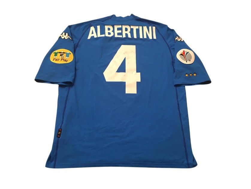 Albertini's Italy Match-Issued Shirt, EURO 2000