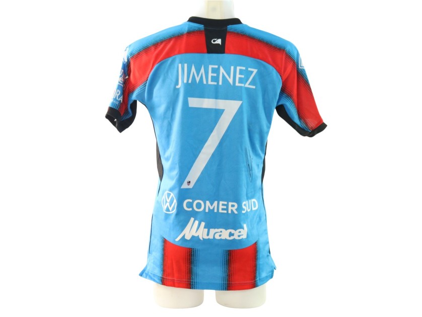 Jimenez's Signed Unwashed Shirt, Catania vs Latina 2025 