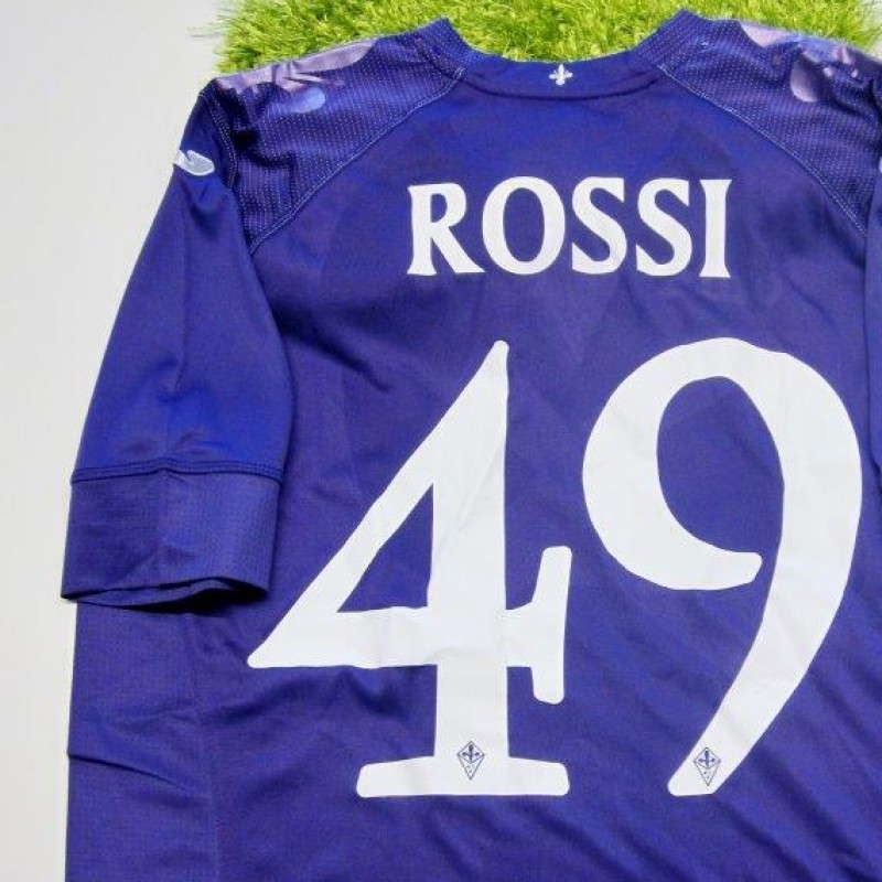 Fiorentina match issued shirt, Giuseppe Rossi, Serie A 2012/2013