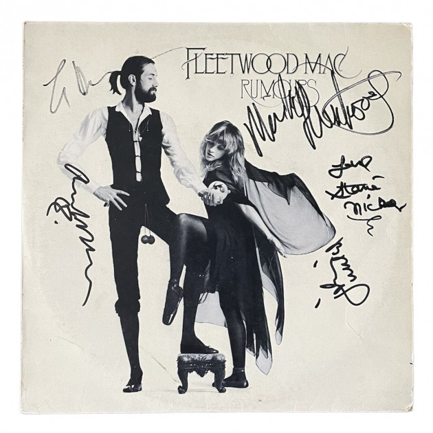 Fleetwood Mac Signed Rumours Vinyl LP