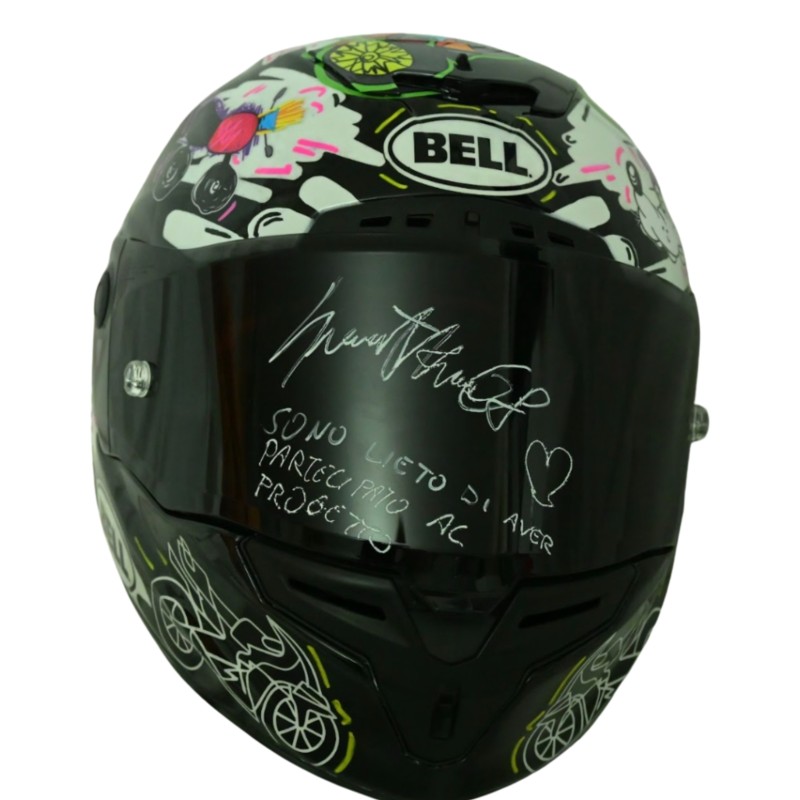 Andrea Sorrenti's Signed Helmet - Bell, Size M