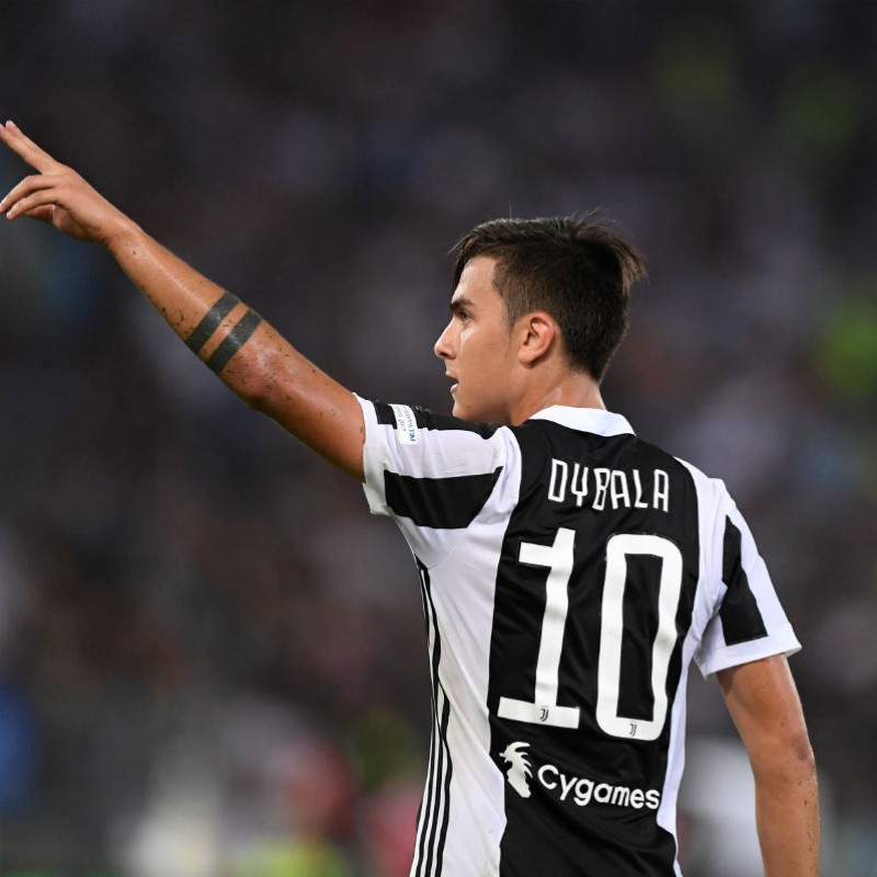 Official 2017/18 Dybala Juventus Shirt, Signed