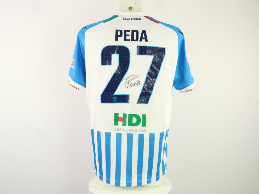 Maglia Peda unwashed SPAL vs Pineto 2024 - Autografata