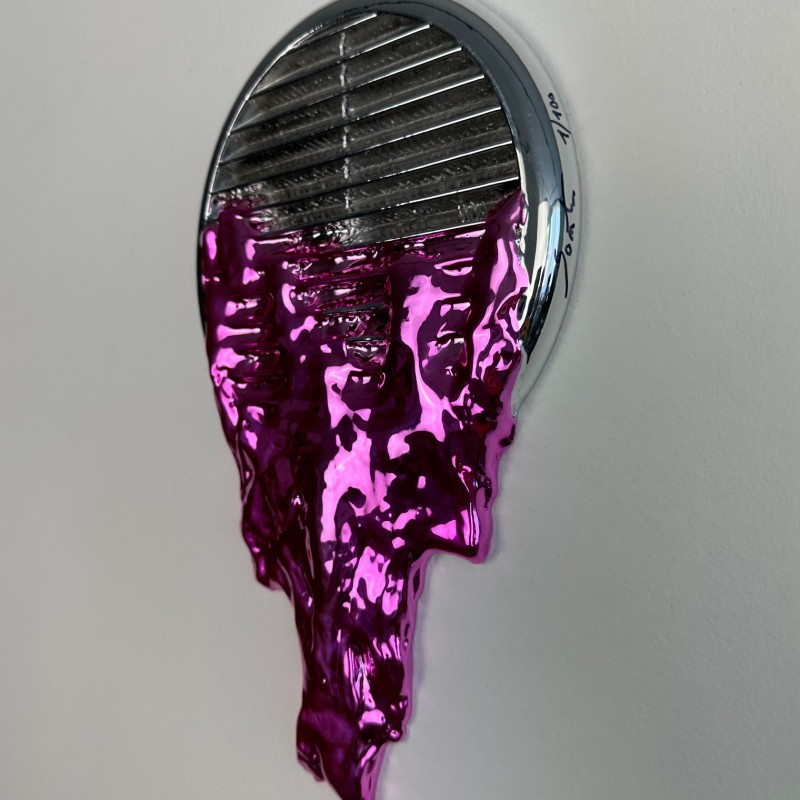 "Uncontained Silver and Pink" by Santicri