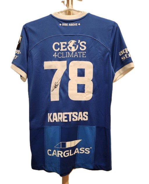 Konstantinos Karetsas' Jong Genk 2023/2024 Signed Match Issued Shirt
