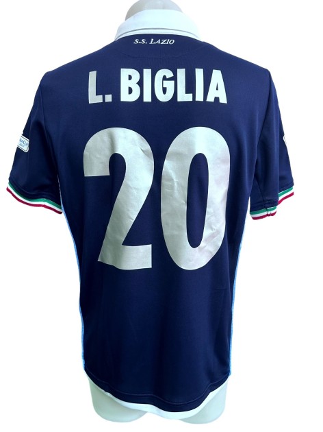 Biglia's Match-Issued Shirt, Juventus vs Lazio - Final Tim Cup 2017