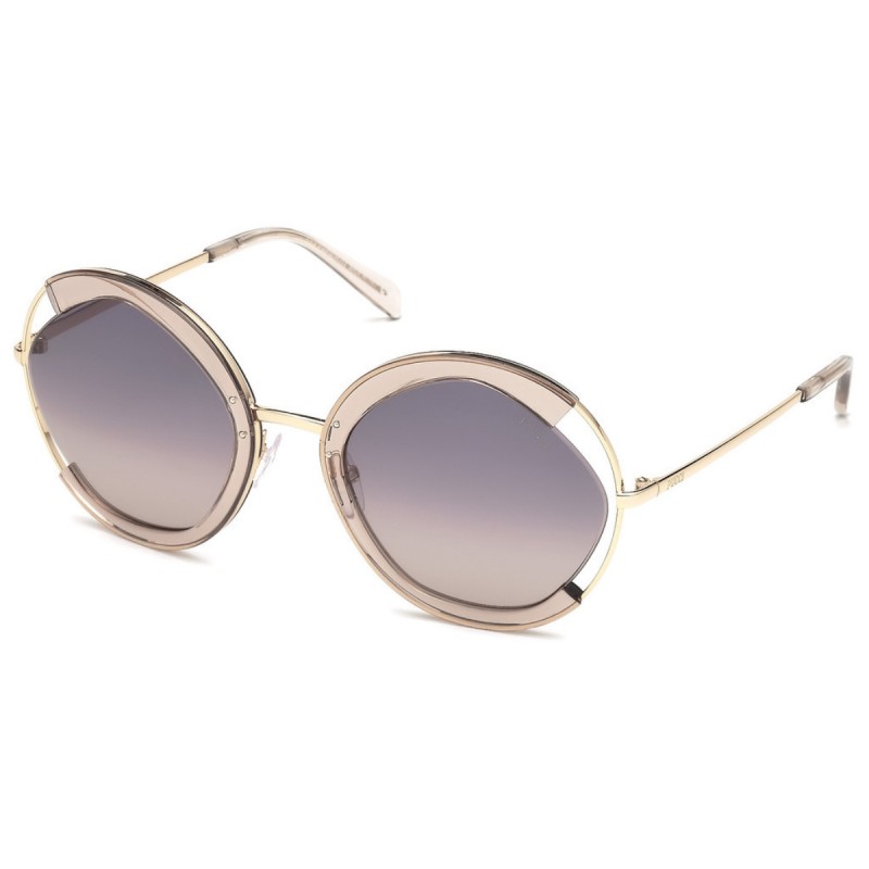 Emilio Pucci Light Brown Shine Sunglasses