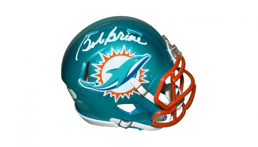 Miami Dolphins Mini Replica Football Helmet Signed by Bob Griese -  CharityStars