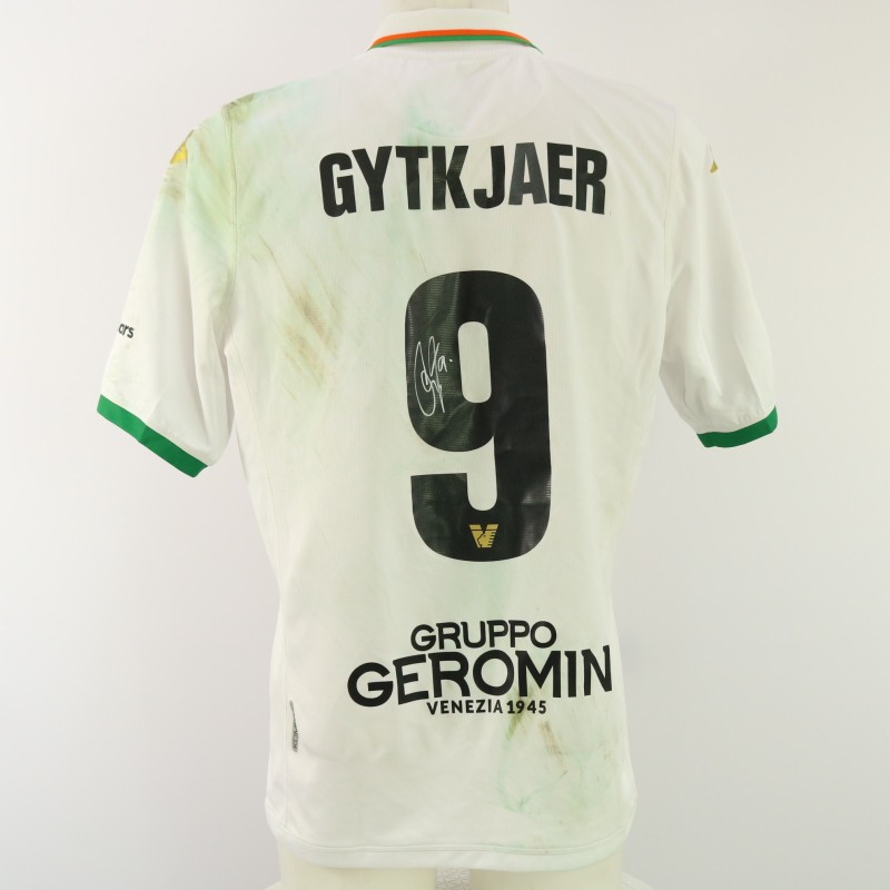 Gytkjaer's Unwashed Signed Shirt, Venezia vs Brescia 2024