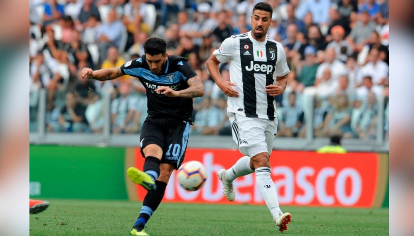 Luis Alberto's Match-Issue/Worn Shirt, Juventus-Lazio 2018