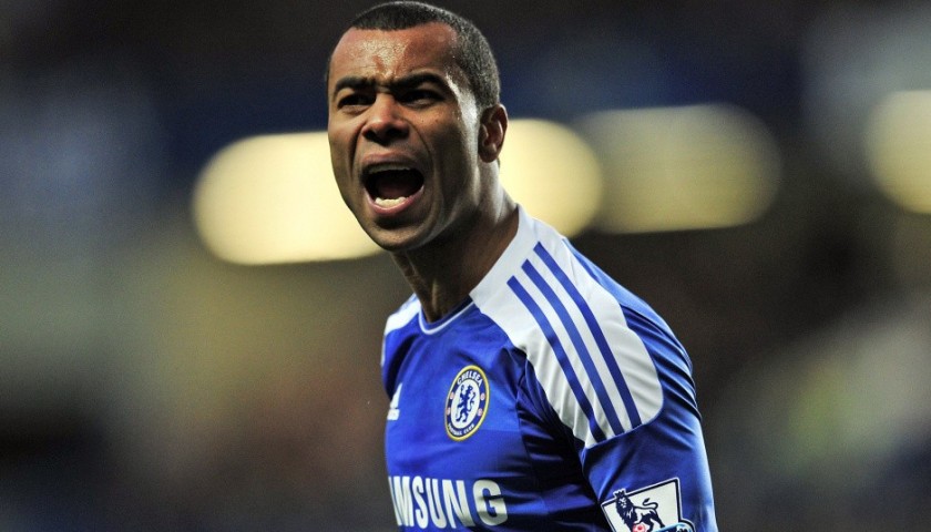 Maglia Ashley Cole Chelsea, finale Champions League 2012 - Autografata