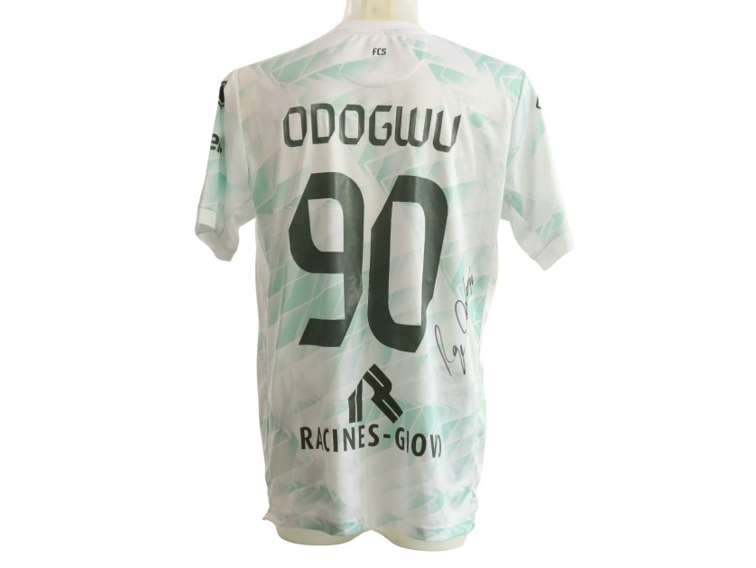 Odogwu's Signed Unwashed Shirt, Catanzaro vs Sudtirol 2025