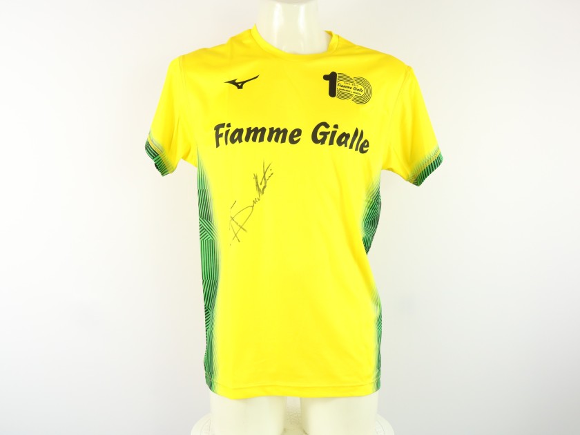 Fiamme Gialle's jersey of Ambra Sabatini - autographed