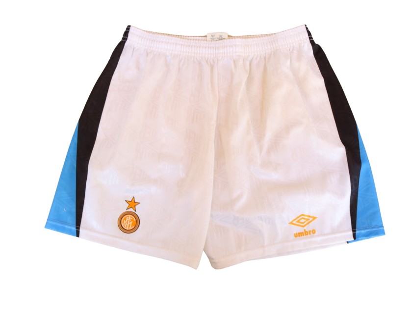 Berti's Inter Milan Match-Issued Shorts