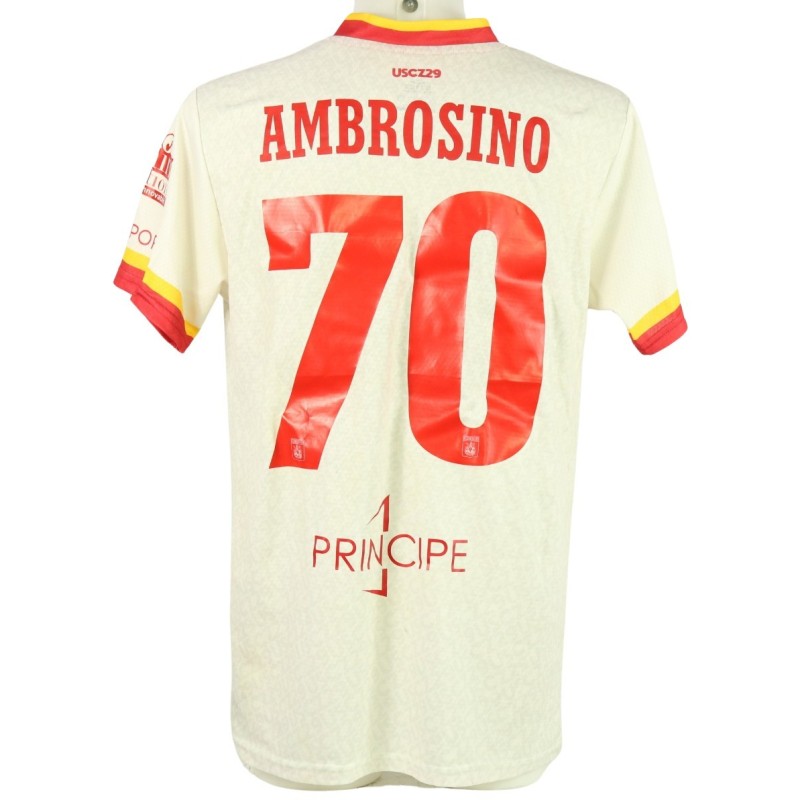 Ambrosino's Unwashed Shirt, Reggiana vs Catanzaro 2023