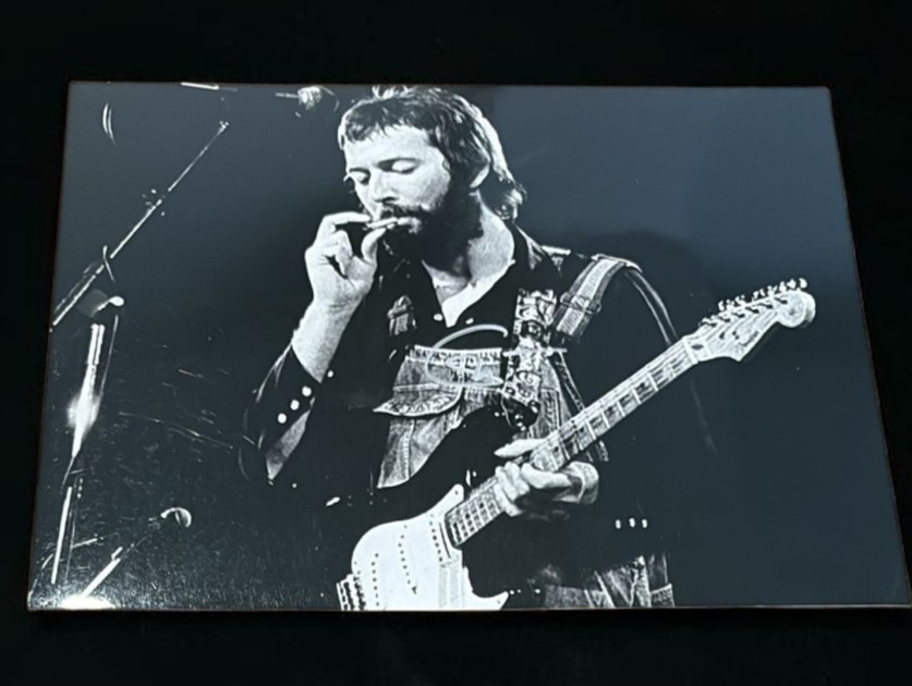 Eric Clapton Signed Photograph