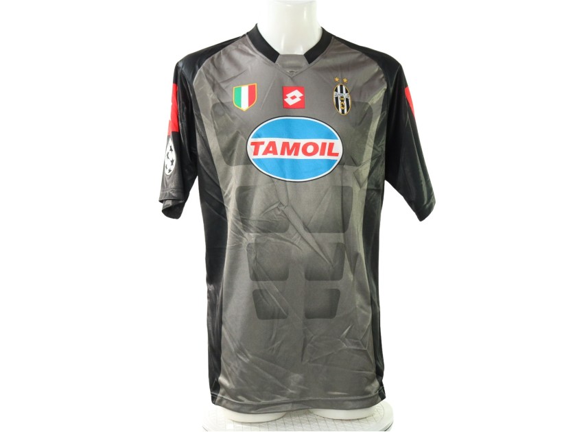 Buffon's Juventus Match-Issued Shirt, UCL 2003/04 - CharityStars