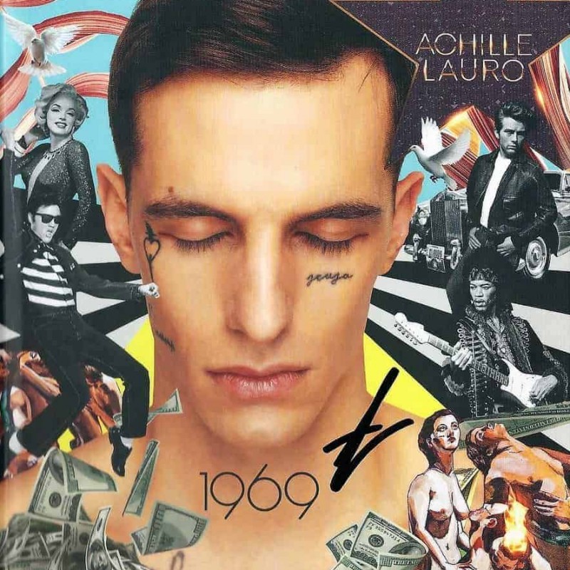"1969" CD Signed by Achille Lauro