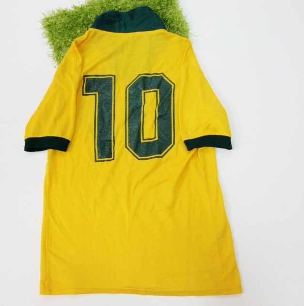 Zico match issued/worn shirt, Brazil, WorldCup 1986 - signed