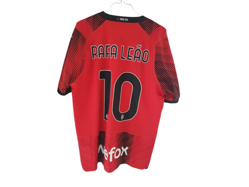Leao's Match-Worn Shirt, Napoli vs Milan 2024