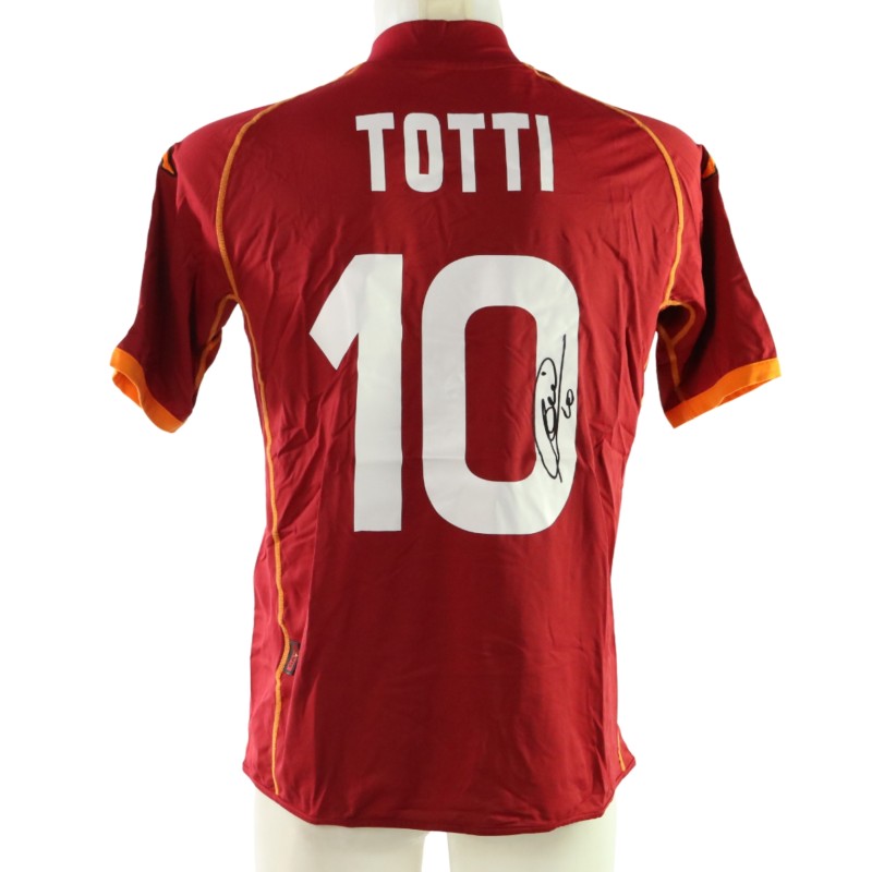 Totti's Roma Signed Official Shirt, 2008/09