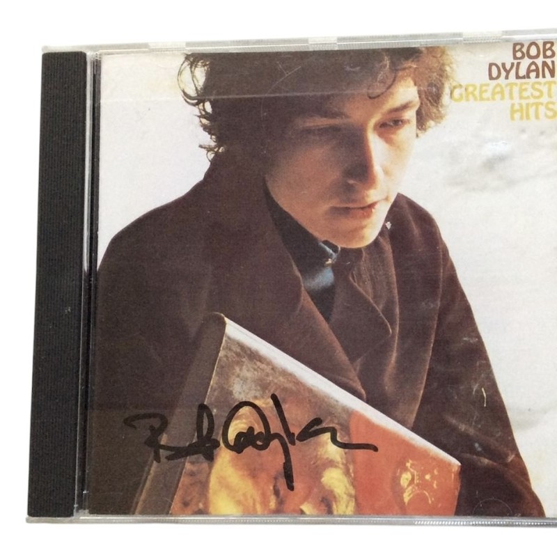 Bob Dylan Signed CD