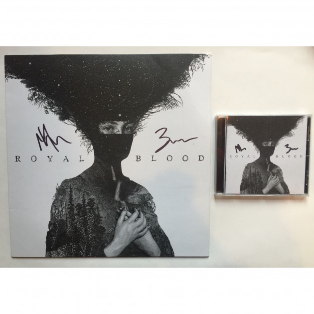 Signed Royal Blood Vinyl and CD