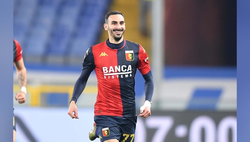 Zappacosta's Genoa Match Signed Shirt, 2020/21 
