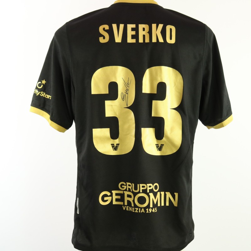 Sverko's unwashed Signed Shirt, Venezia vs Modena 2024 