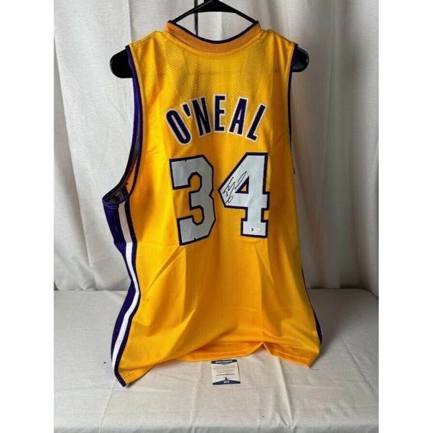 Canotta Shaquille O'Neal Los Angeles Lakers - Autografata