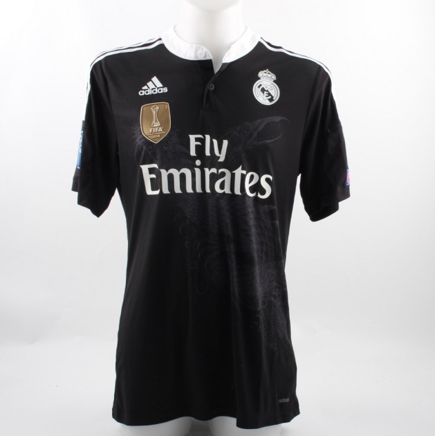 Benzema Real Madrid shirt, issued/worn C.League 2014/2015