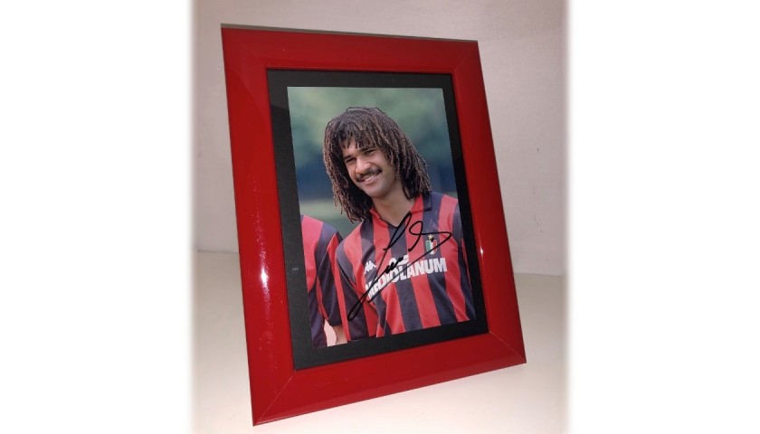 Ruud Gullit Signed Photograph