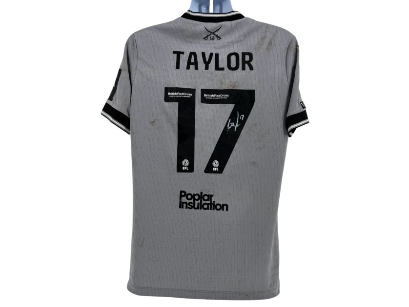 Taylor's Bristol Rovers EFL Sky Bet League One Signed Match Worn Shirt