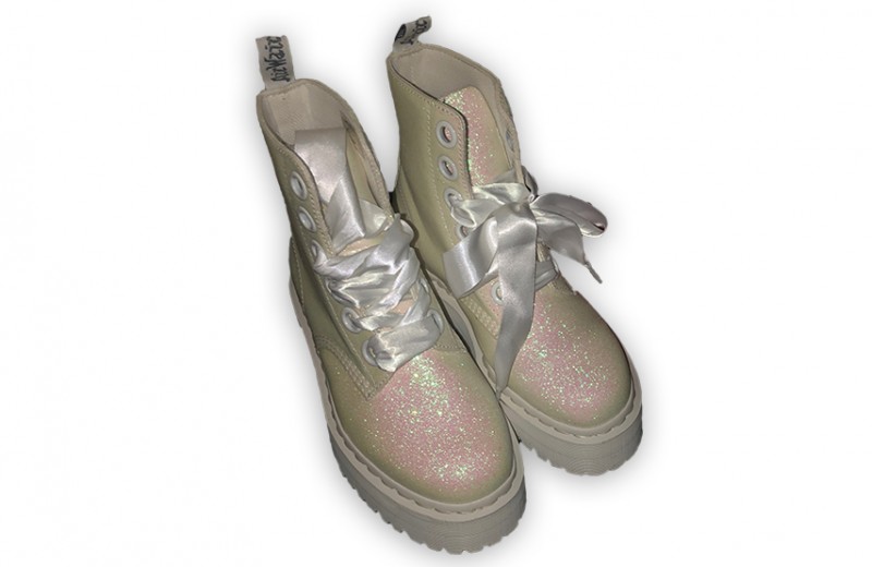 Avril's Personal White Dr. Martens