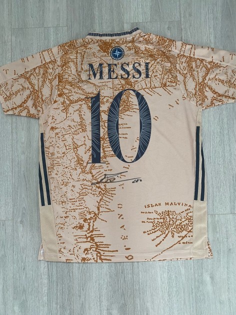 Messi's Argentina Signed Shirt - Limited Edition