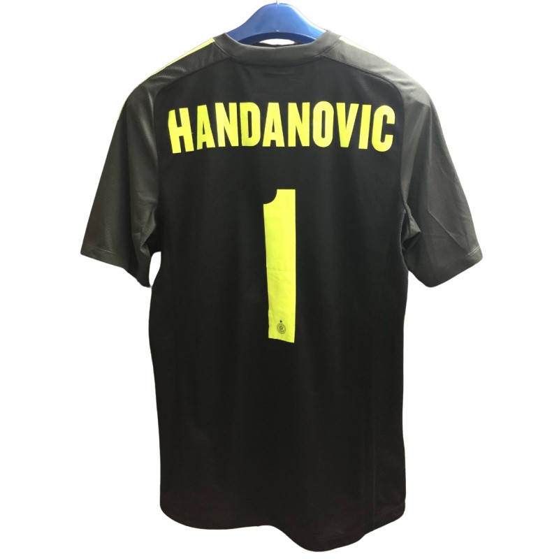 Maglia Inter gara preparata e pantaloncini di Samir Handanović 