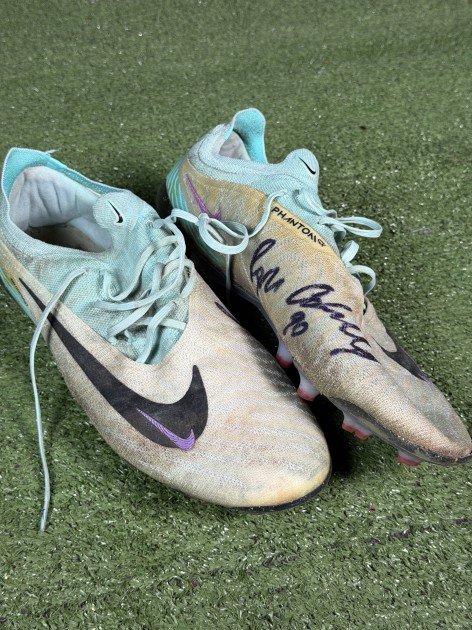Odogwu's Sudtirol Signed Match-Worn Nike Phantom Football Shoes, 2025/26