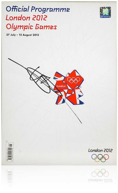 Usain Bolt Signed London 2012 Olympic Programme