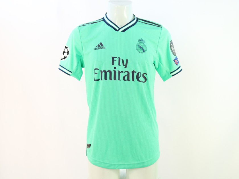 Vinicius' Real Madrid Match-Issued Shirt, UCL 2019/20 - CharityStars
