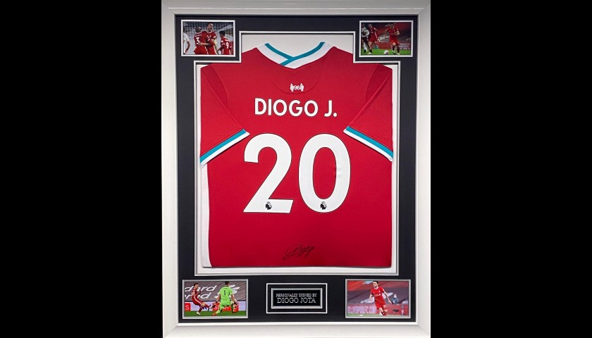 Liverpool Shirt Signed by Diogo Jota
