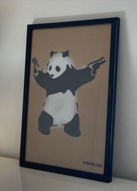 Dismaland Souvenir "Panda With Guns"