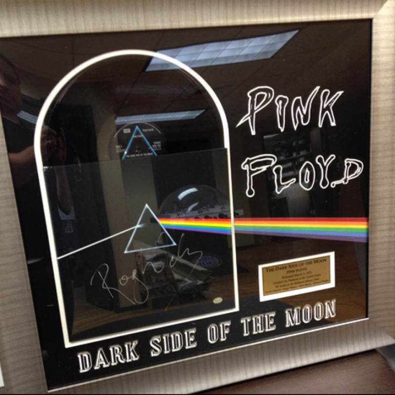 Pink Floyd's "Dark Side of the Moon" Album Signed by Roger Waters