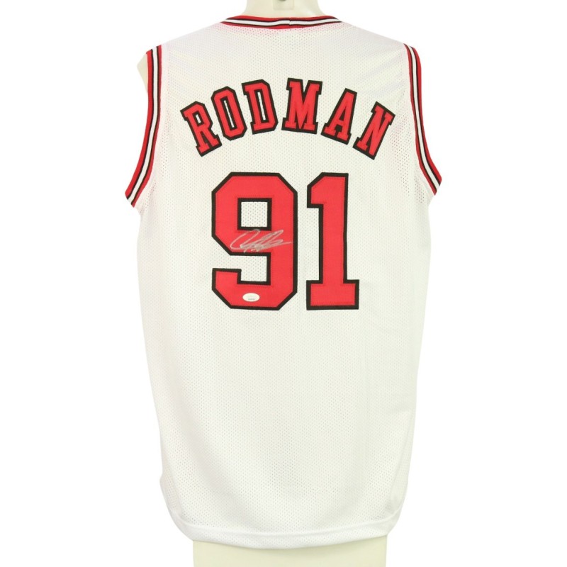Rodman Replica Chicago Signed Jersey
