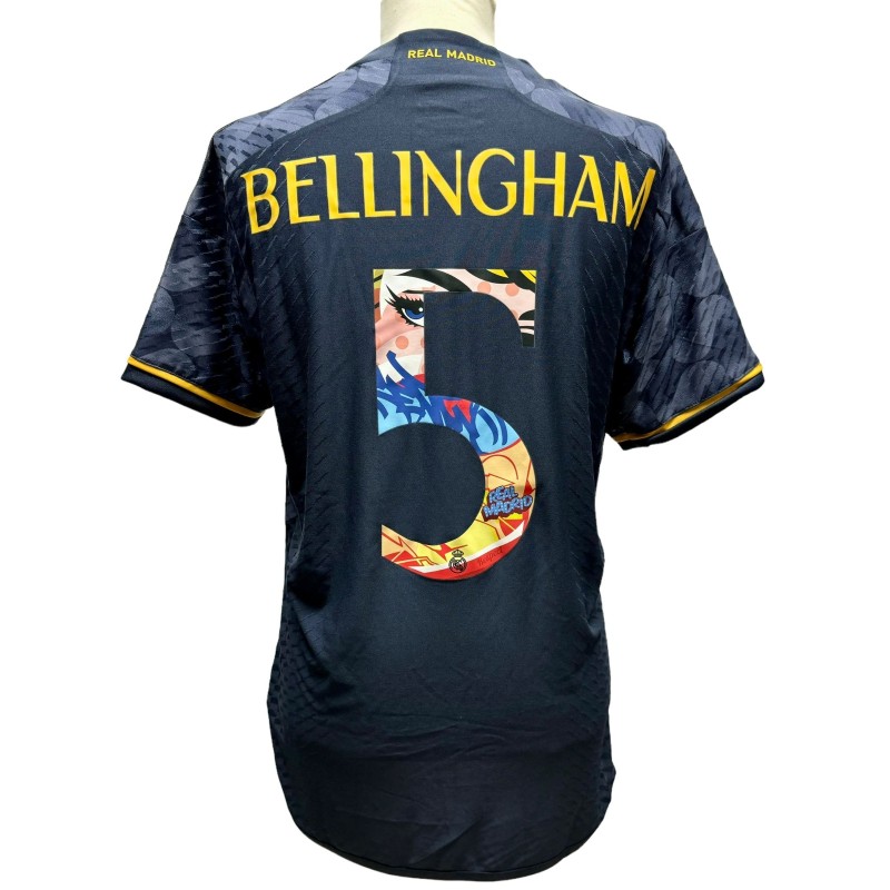 Bellingham's Issued Shirt, Juventus vs Real Madrid 2023