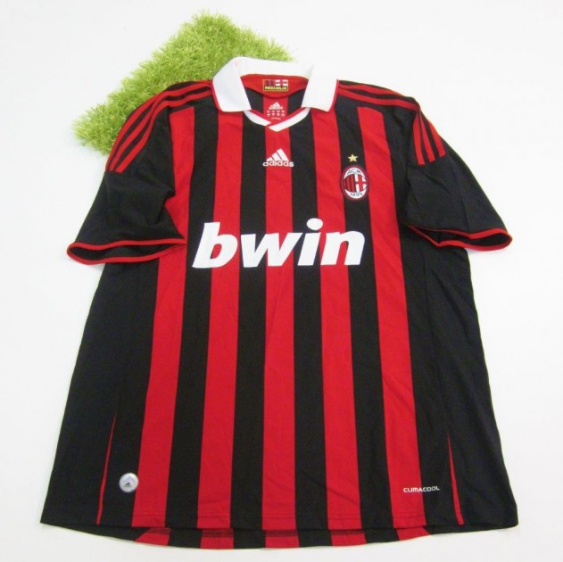 Ronaldinho Milan shirt, Serie A 2009/2010, signed