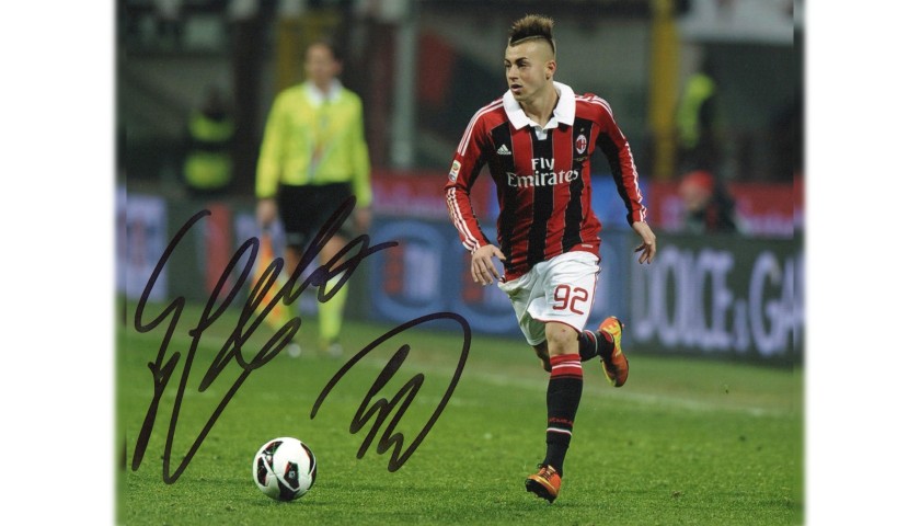 Stephan El Shaarawy Signed Photograph