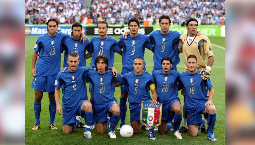 Official Italy Pennant, Italy-Ghana, World Cup 2006