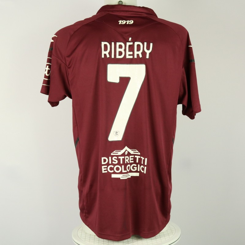 Ribery's Salernitana Match Shirt, 2021/22